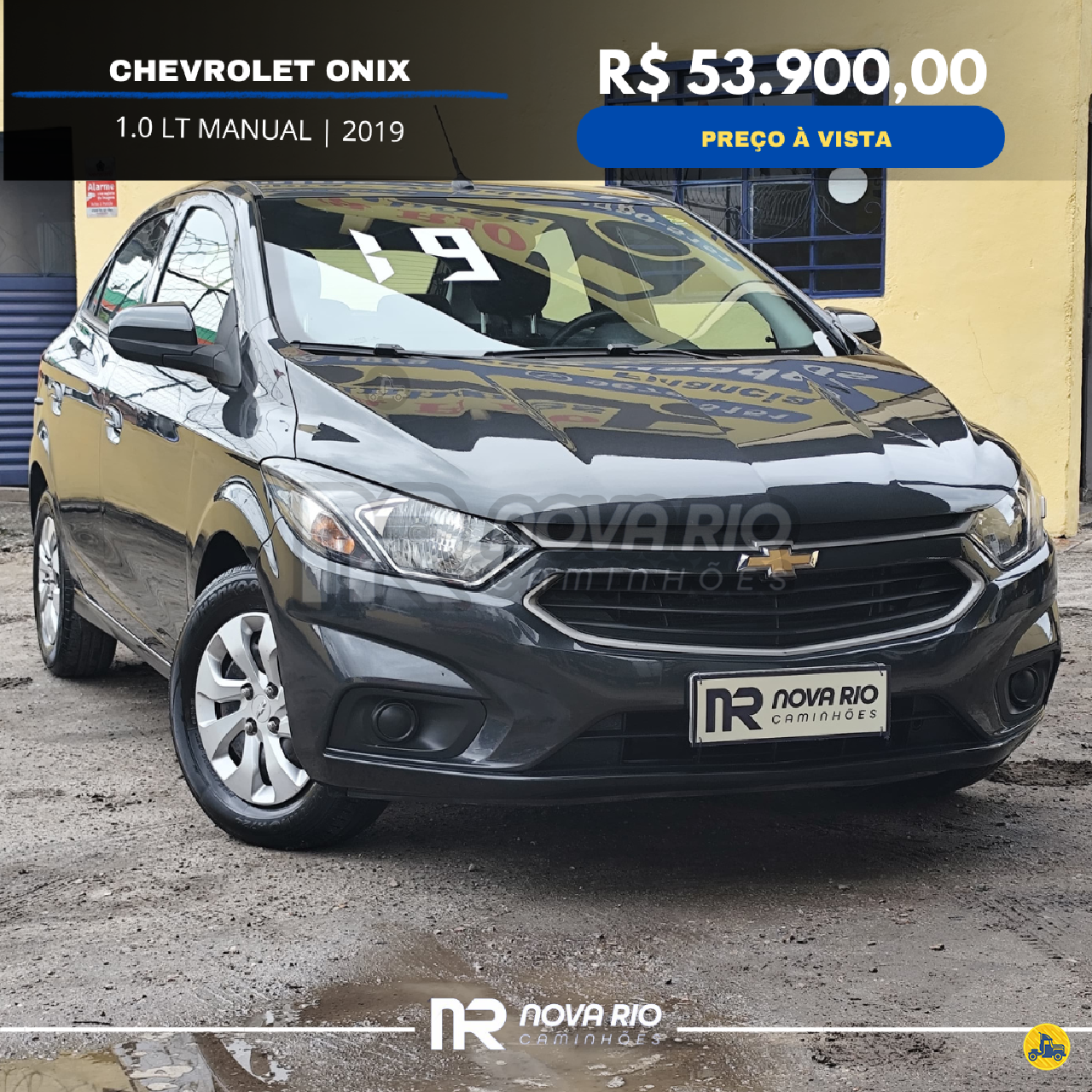CARRO GM - Chevrolet Onix 1.0 LT Nova Rio Caminhões NOVA IGUACU RIO DE JANEIRO RJ